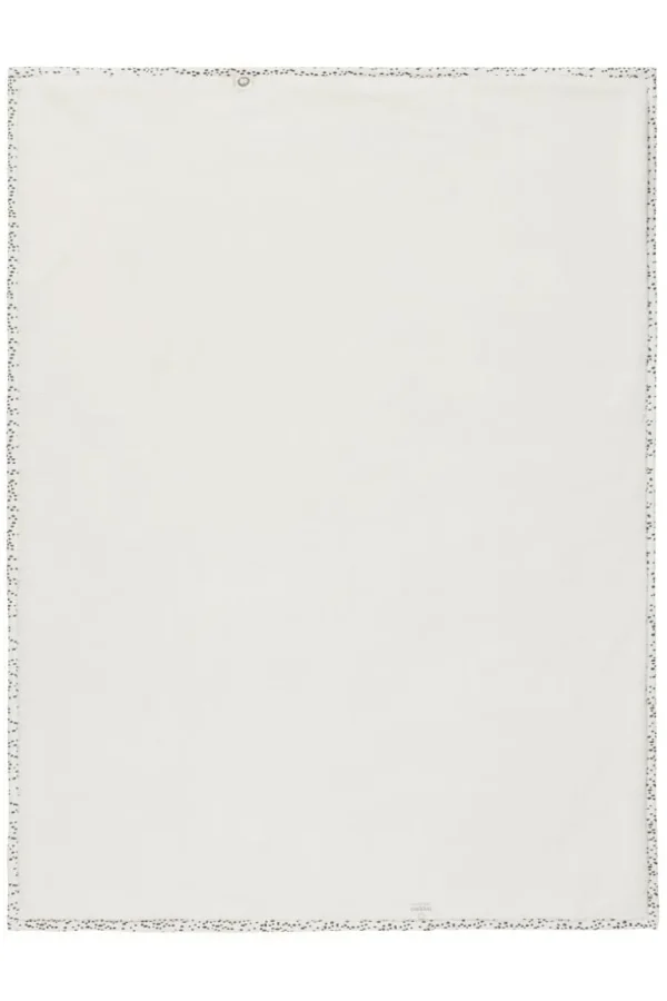 Noppies Dekens | Babykamer<Wieg Deken Teddy Fancy Dot 75x100 Cm - Jet Stream