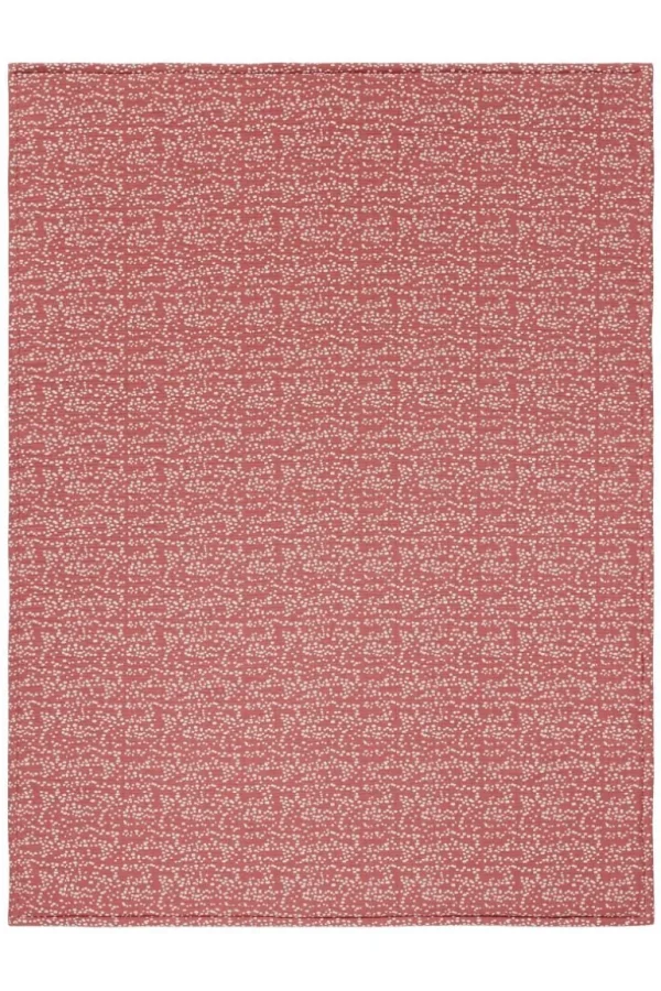 Noppies Dekens | Babykamer<Wieg Deken Teddy Fancy Dot 75x100 Cm - Brick Dust