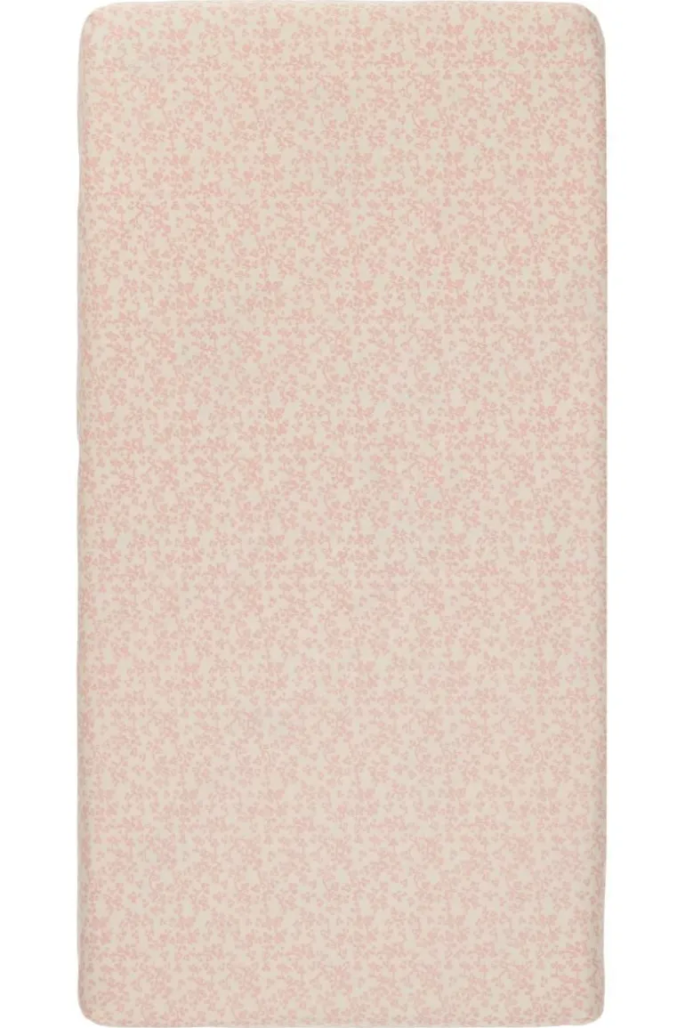 wieg_hoeslaken_botanical__4-1.webp Noppies Hoeslakens | Babykamer<Wieg Hoeslaken Botanical - Misty Rose