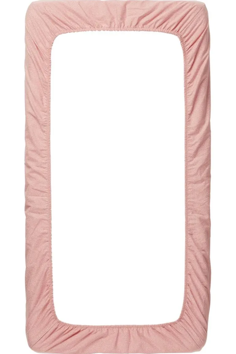wieg_hoeslaken_tiny_dot___1.webp Noppies Hoeslakens | Babykamer<Wieg Hoeslaken Tiny Dot - Misty Rose