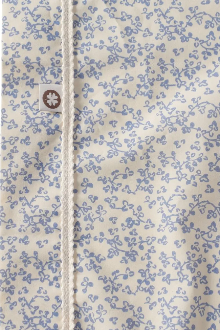 wieg_laken_botanical_crib_3-1.webp Noppies Lakens | Babykamer<Wieg Laken Botanical Crib Sheet - Colony Blue