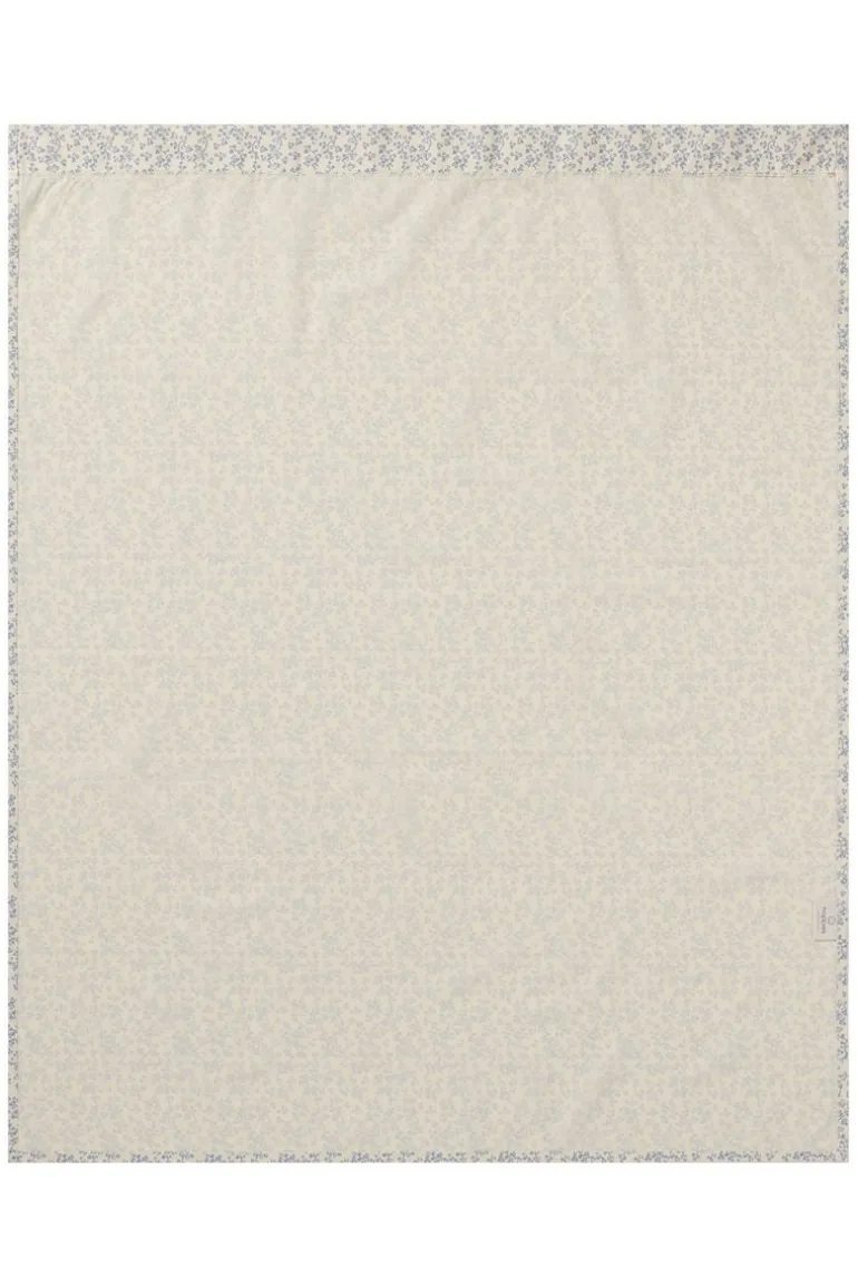 wieg_laken_botanical_crib_5-1.webp Noppies Lakens | Babykamer<Wieg Laken Botanical Crib Sheet - Colony Blue