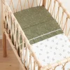 Noppies Lakens | Babykamer<Wieg Laken Botanical 80x100 Cm - Beetle