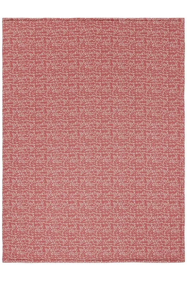 Noppies Lakens | Babykamer<Wieg Laken Teddy Fancy Dot Crib Blanket - Brick Dust
