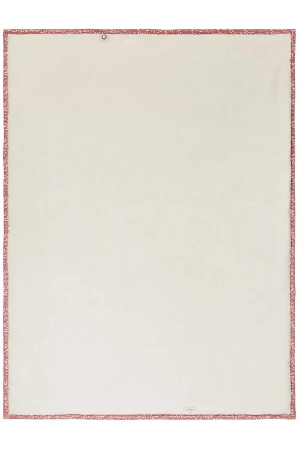 Noppies Lakens | Babykamer<Wieg Laken Teddy Fancy Dot Crib Blanket - Brick Dust