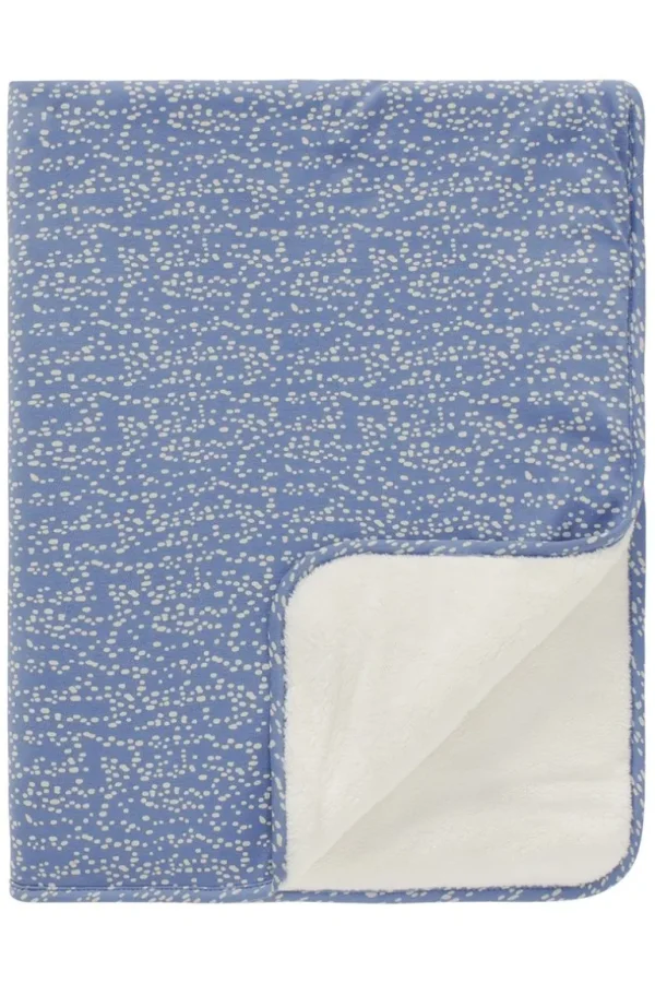 Noppies Lakens | Babykamer<Wieg Laken Teddy Fancy Dot Crib Blanket - Colony Blue