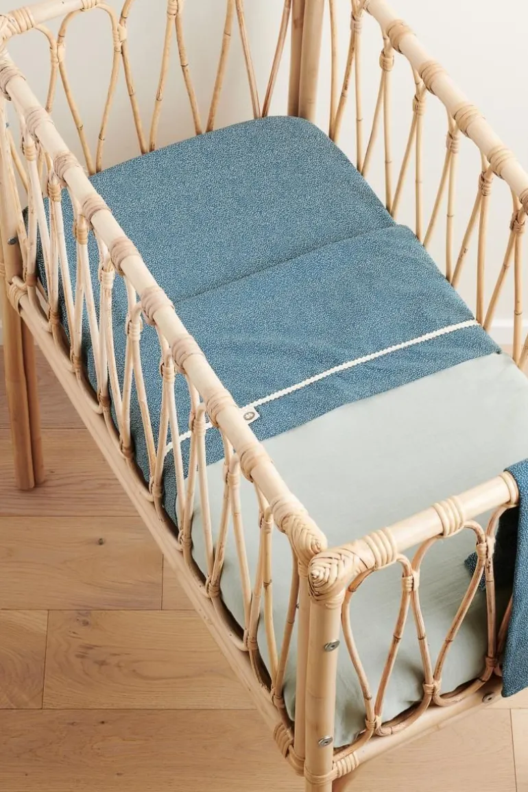 wieg_laken_tiny_dot_x_cm__4-1.webp Noppies Lakens | Babykamer<Wieg Laken Tiny Dot 80x100 Cm - Stargazer