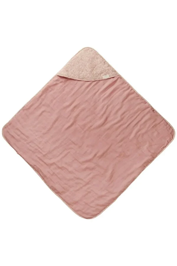 Noppies Badcapes & Wikkeldoeken | Onderweg<Wikkeldoek Botanical 100x100 Cm - Misty Rose