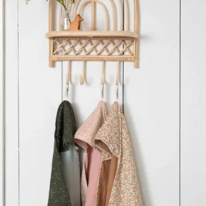 Noppies Badcapes & Wikkeldoeken | Onderweg<Wikkeldoek Botanical 100x100 Cm - Misty Rose
