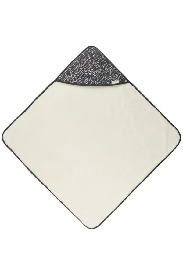 Noppies Badcapes & Wikkeldoeken | Onderweg<Wikkeldoek Teddy Fancy Dot 100x100 Cm - Forged Iron