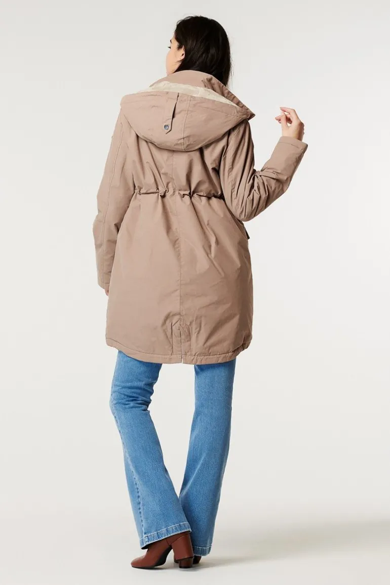 winterjas__taupe_grey_12.webp Noppies Jassen & Blazers<Winterjas - Taupe Grey