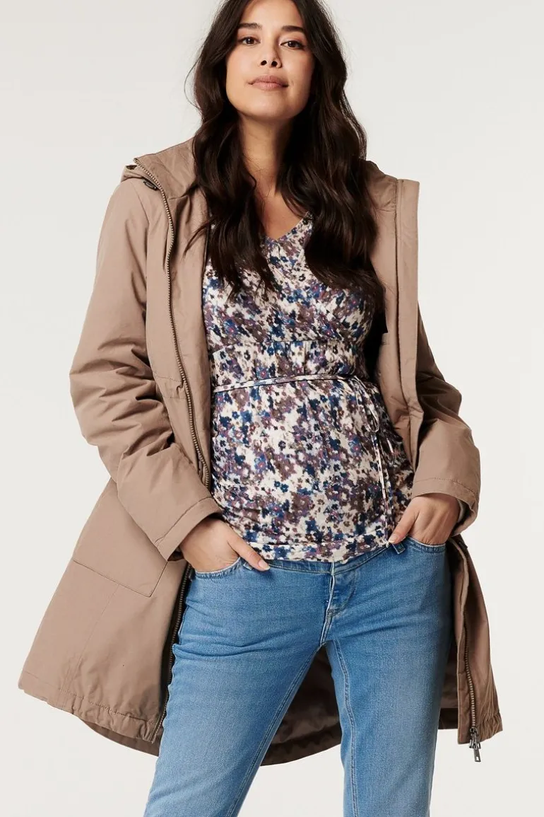 winterjas__taupe_grey_19.webp Noppies Jassen & Blazers<Winterjas - Taupe Grey