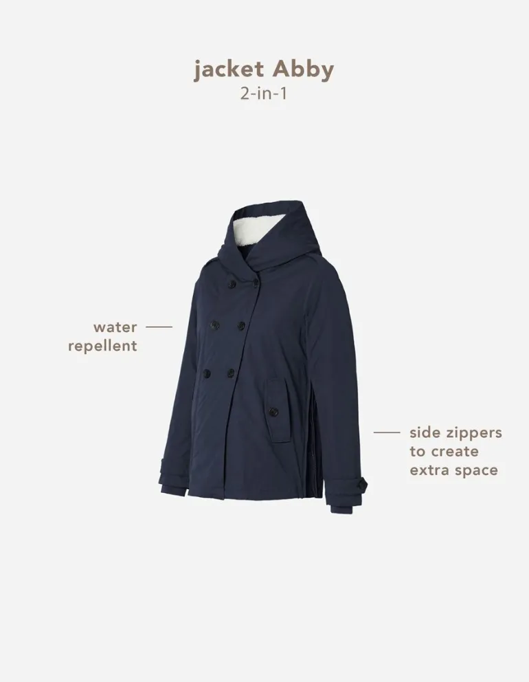 winterjas_abby_way__night_9.webp Noppies Jassen & Blazers<Winterjas Abby 2-way - Night Sky