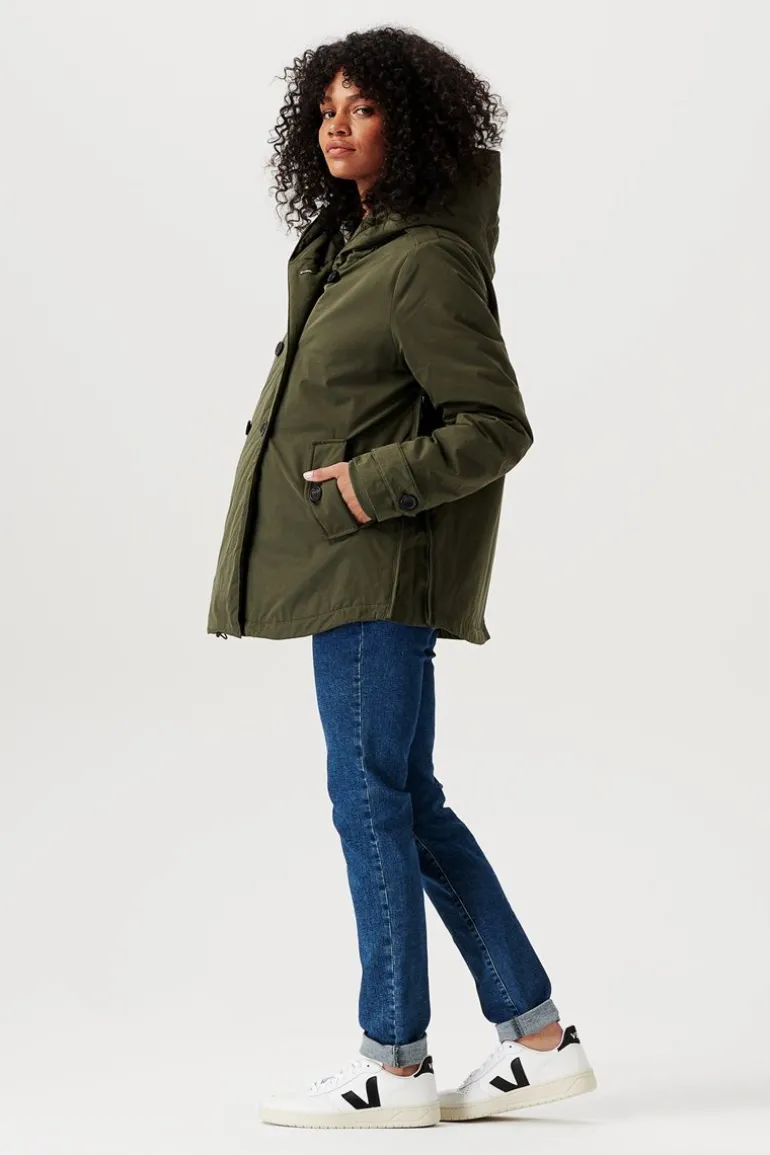 winterjas_abby_way__olive_5.webp Noppies Jassen & Blazers<Winterjas Abby 2-way - Olive