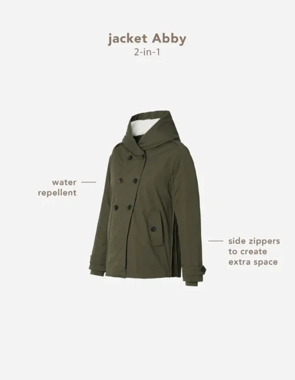 Noppies Jassen & Blazers<Winterjas Abby 2-way - Olive