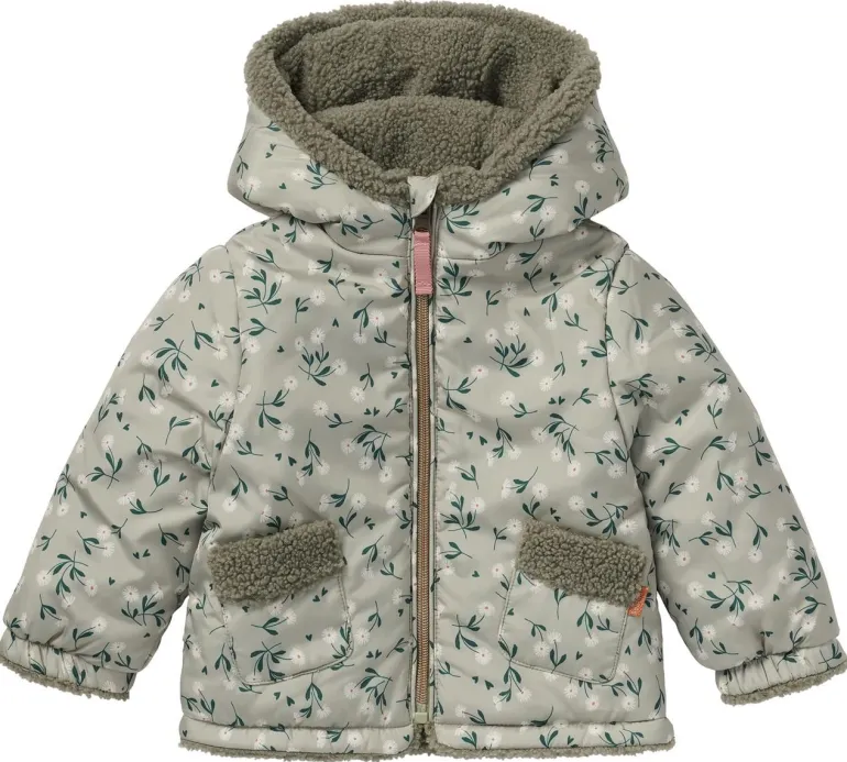 winterjas_fleury__reversi_2.webp Noppies Jassen<Winterjas Fleury - Reversible - Moss Gray