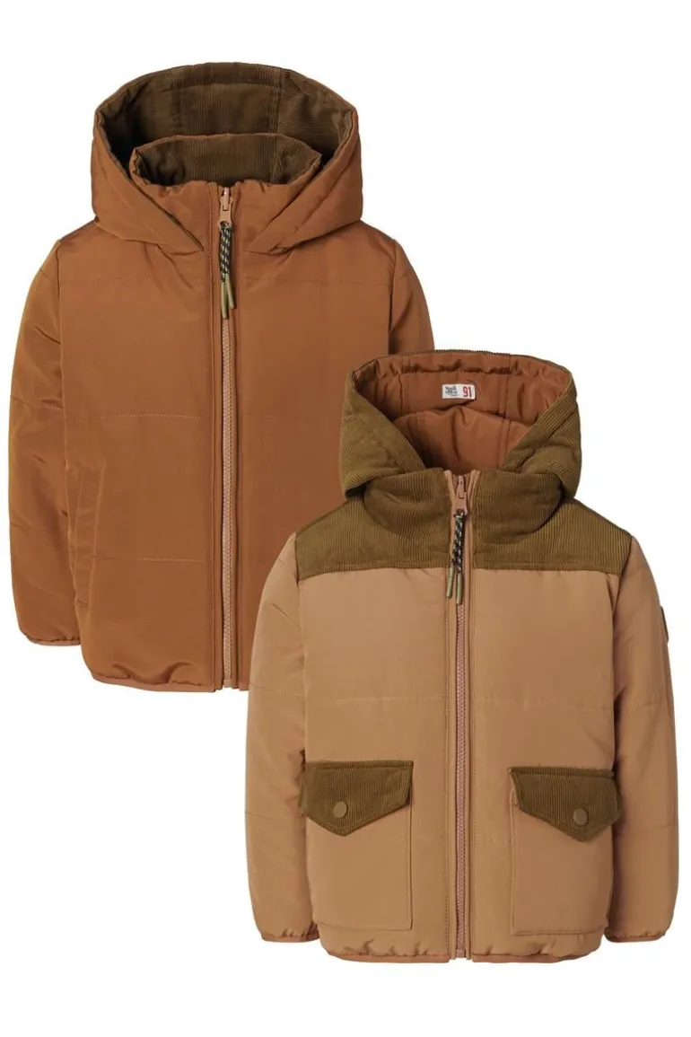 winterjas_hinix__reversib_2.webp Noppies Jassen<Winterjas Hinix - Reversible - Bistre