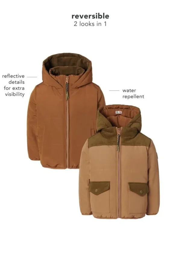 Noppies Jassen<Winterjas Hinix - Reversible - Bistre