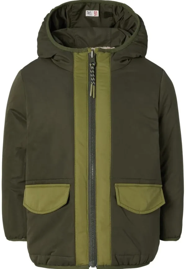 Noppies Jassen<Winterjas Hoyos - Reversible - Forest Night