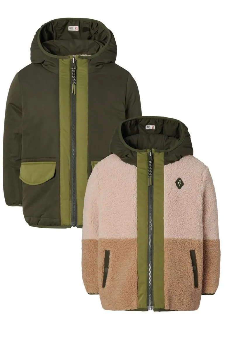 winterjas_hoyos__reversib_2.webp Noppies Jassen<Winterjas Hoyos - Reversible - Forest Night