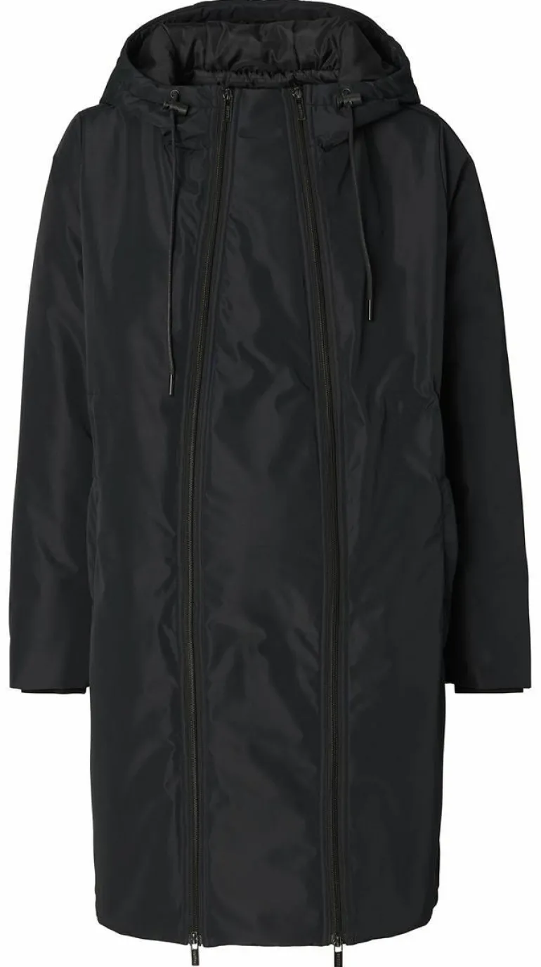 winterjas_juva__black_2.webp Noppies Jassen & Blazers<Winterjas Juva - Black