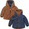 Noppies Jassen<Winterjas Linden - Reversible - Dark Sapphire