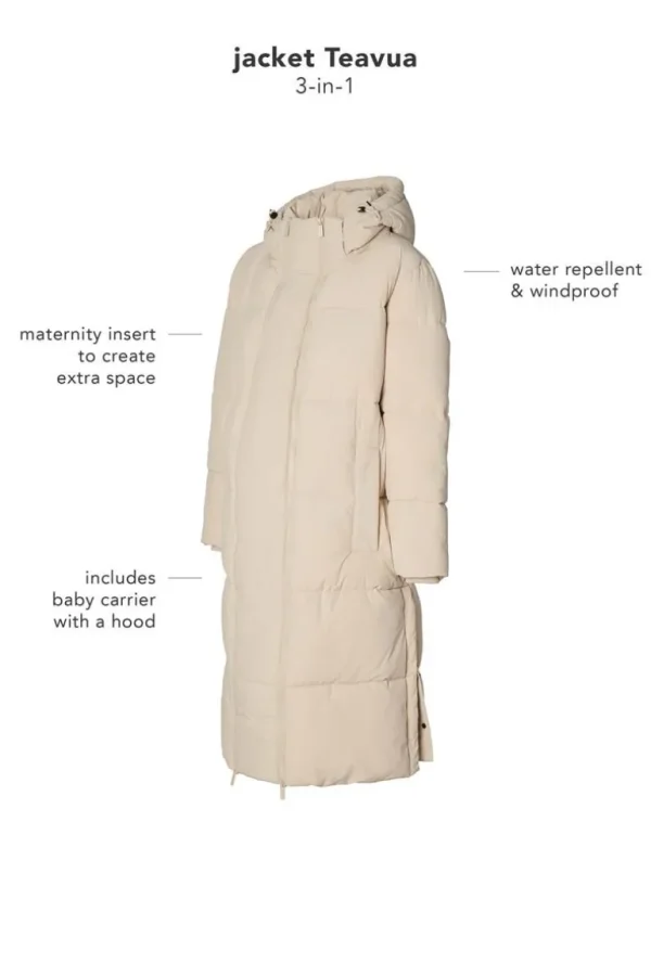 Noppies Jassen & Blazers<Winterjas Teavu - Light Sand