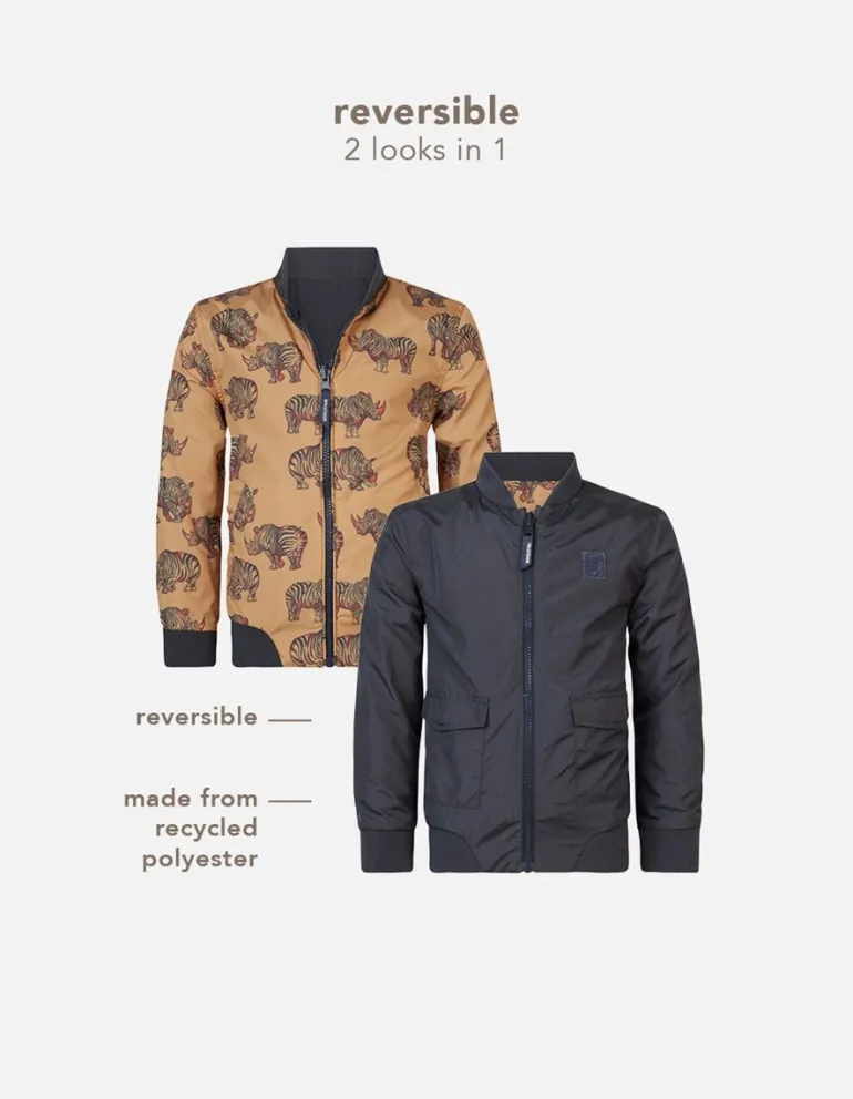 zomerjas_raven__reversibl_8.webp Noppies Jassen<Zomerjas Raven - Reversible - Apple Cinnamon